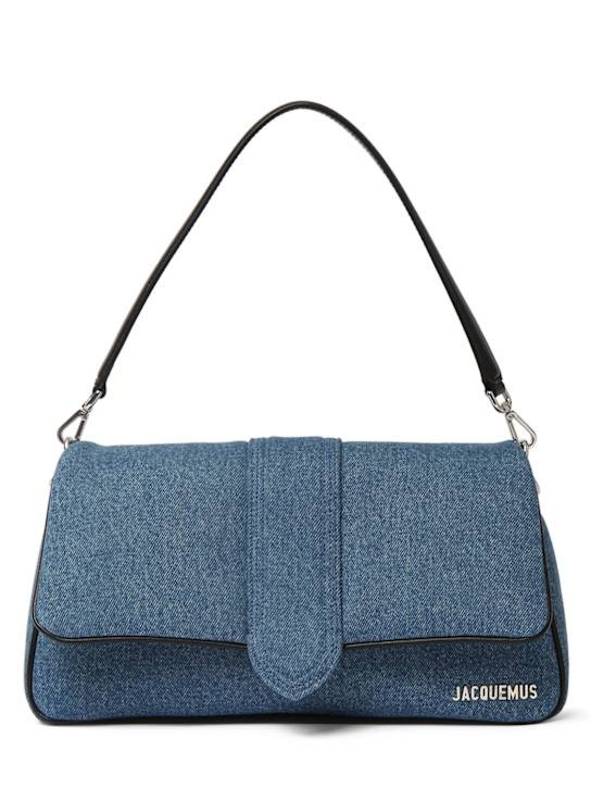 Le bambimou denim shoulder bag - Jacquemus - Women | Luisaviaroma | Luisaviaroma