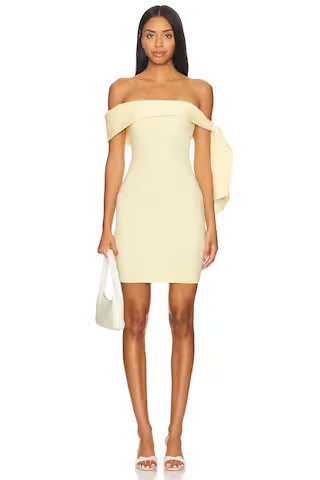 SNDYS Jaymes Mini Dress in Panna Cotta from Revolve.com | Revolve Clothing (Global)