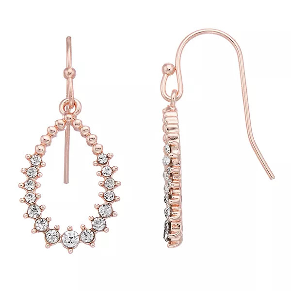 LC Lauren Conrad Mother-of-Pearl Drop Earrings | Kohl's