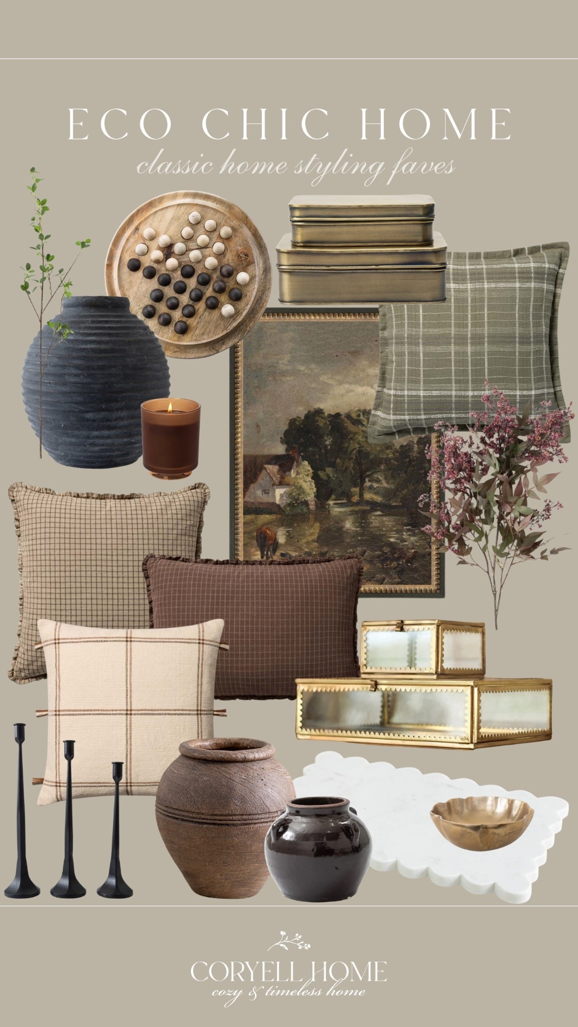 Eco Chic Home spring finds & favorites 🤎 Love these earthy home accents for spring! 

#LTKHome