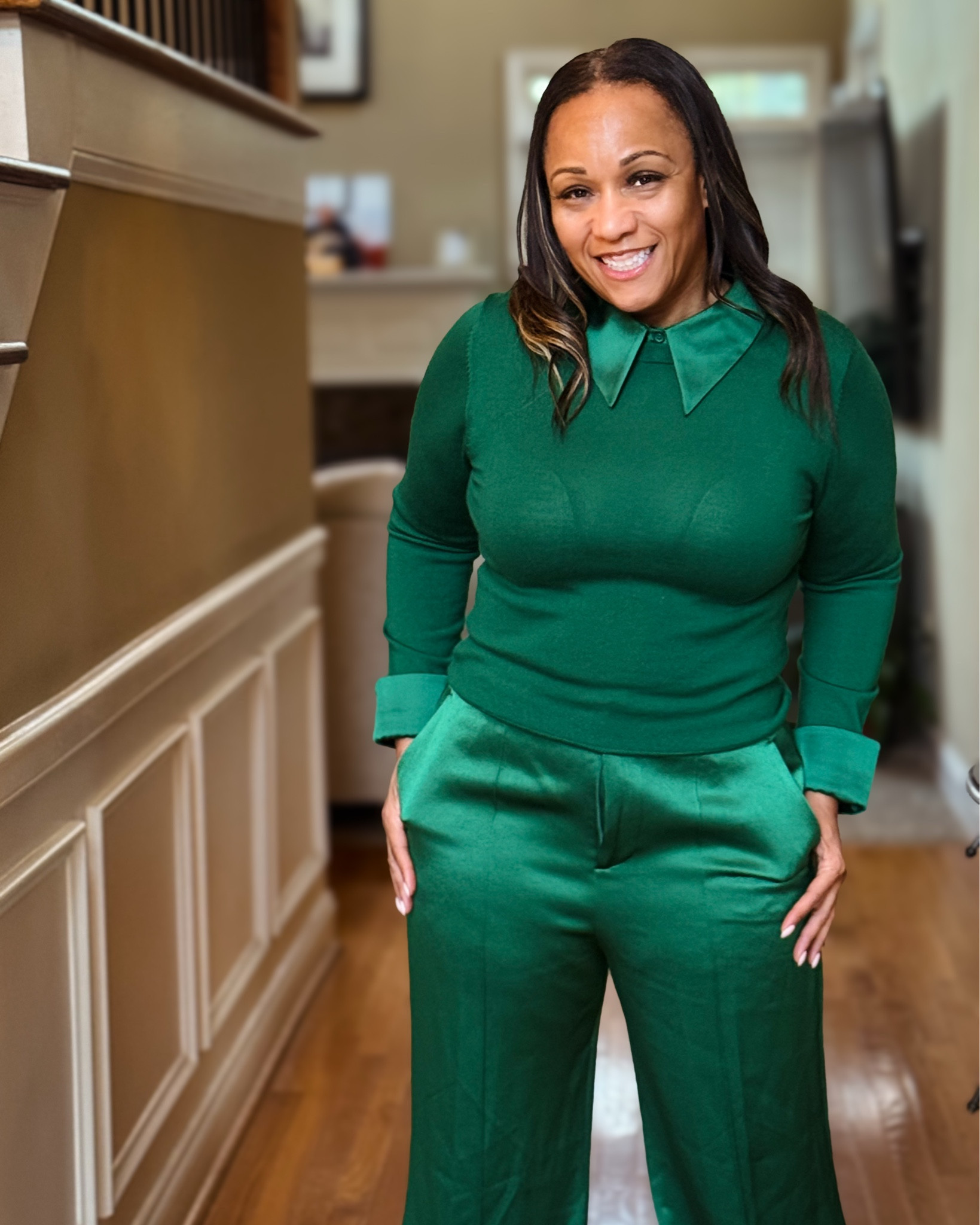 ✨Holiday Looks ready in head-to-toe green ✨

This monochrome moment @AliceandOlivia is proof that cozy and chic can go hand in hand! Perfect for Thanksgiving dinners, holiday parties, or festive brunches.

🛍️ Tap to shop this look & add a pop of color to your holiday wardrobe 💚

#HolidayOutfitInspo #LTKHoliday #LTKStyle #HolidayFashion #TiffanyRichStyle #ltkshop

#LTKParties #LTKHoliday #LTKGiftGuide