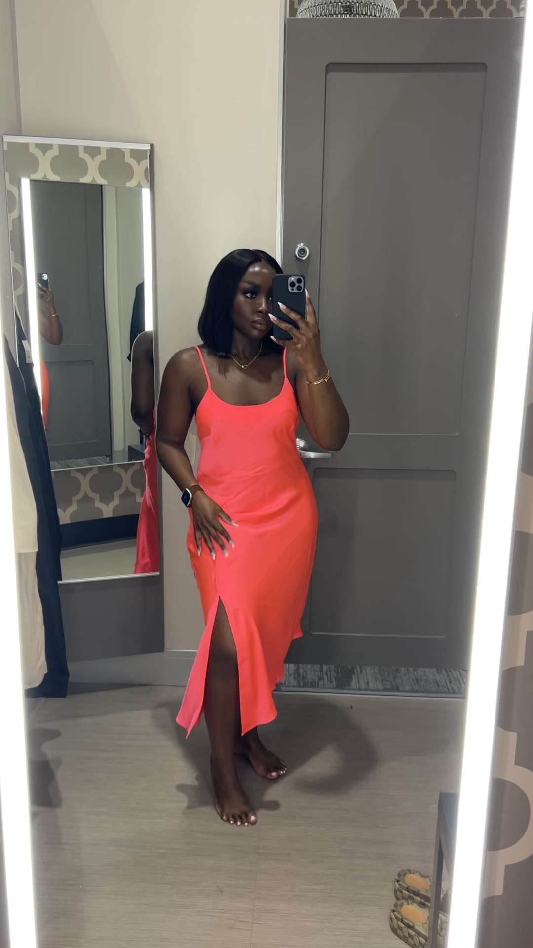 Loved the color of this dress and the way it flows. Wearing a Medium. 

#LTKfindsunder50 #LTKplussize #LTKVideo