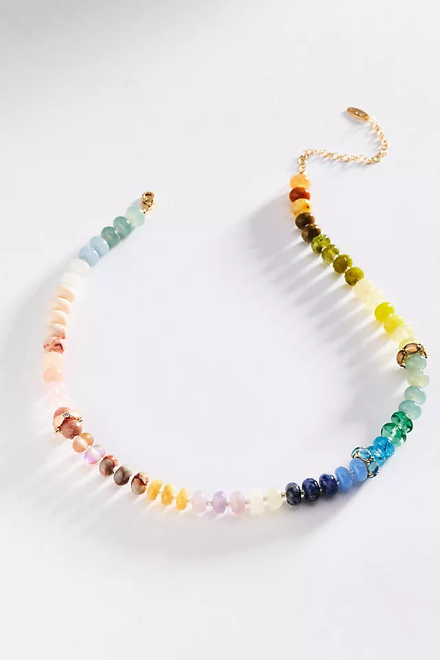 Rainbow Stone Necklace | Anthropologie (US)