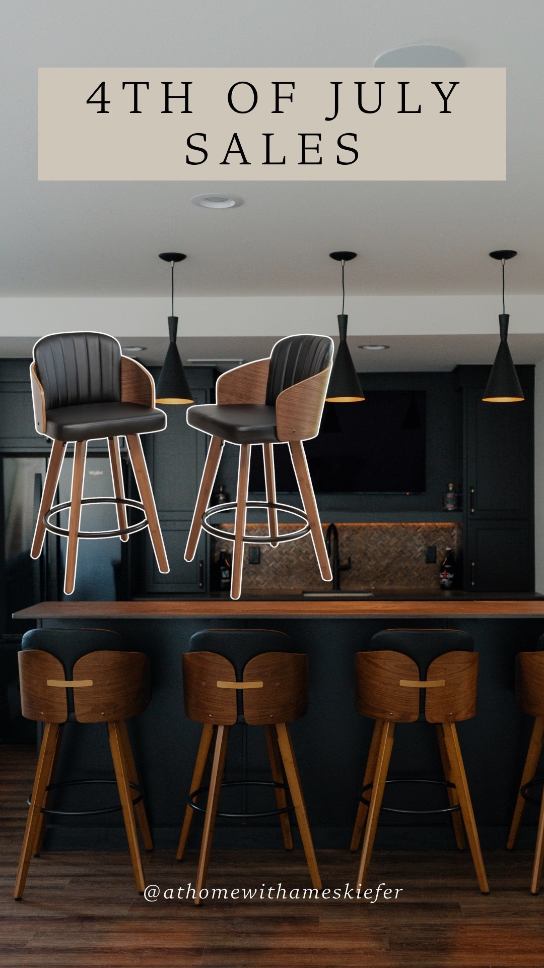 @Wayfair 40% our bar stools! I love how they swivel and they are actually comfortable to sit on.

#LTKHome