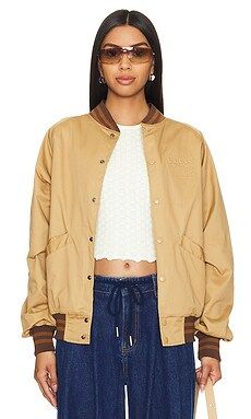 The Laundry Room Coors Original Ghost Stadium Jacket in Camel Gold from Revolve.com | Revolve Clothing (Global)