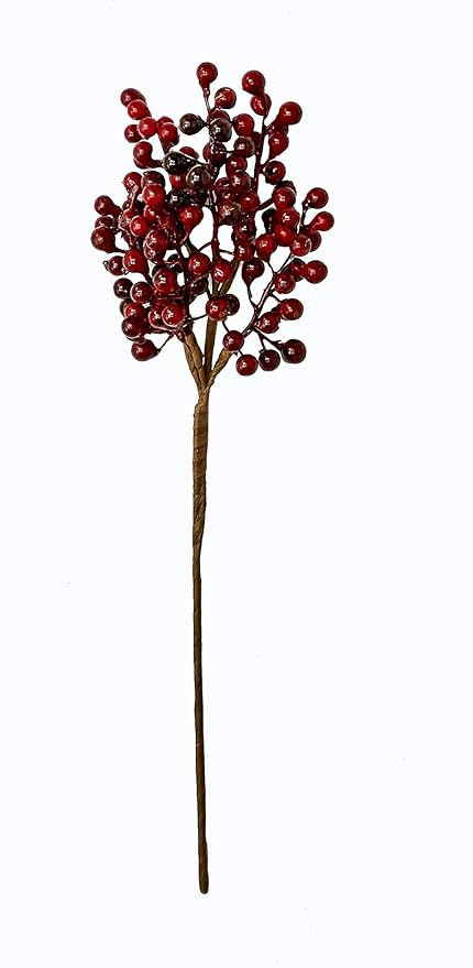 WORTH IMPORTS 13" Weatherproof Berry Pick, Red, Burgundy, Brown | Amazon (US)