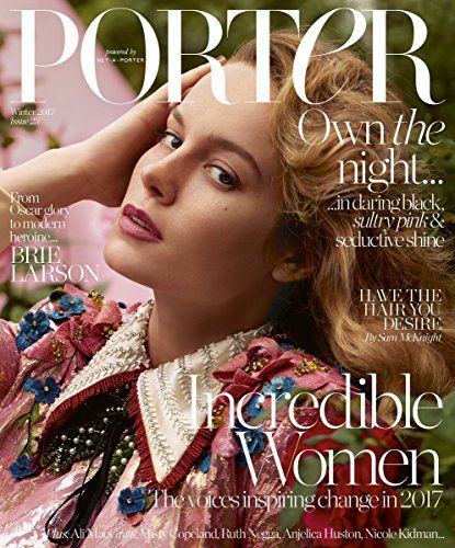 Porter Magazine Issue 23 (Winter, 2017) Brie Larson Cover | Amazon (US)