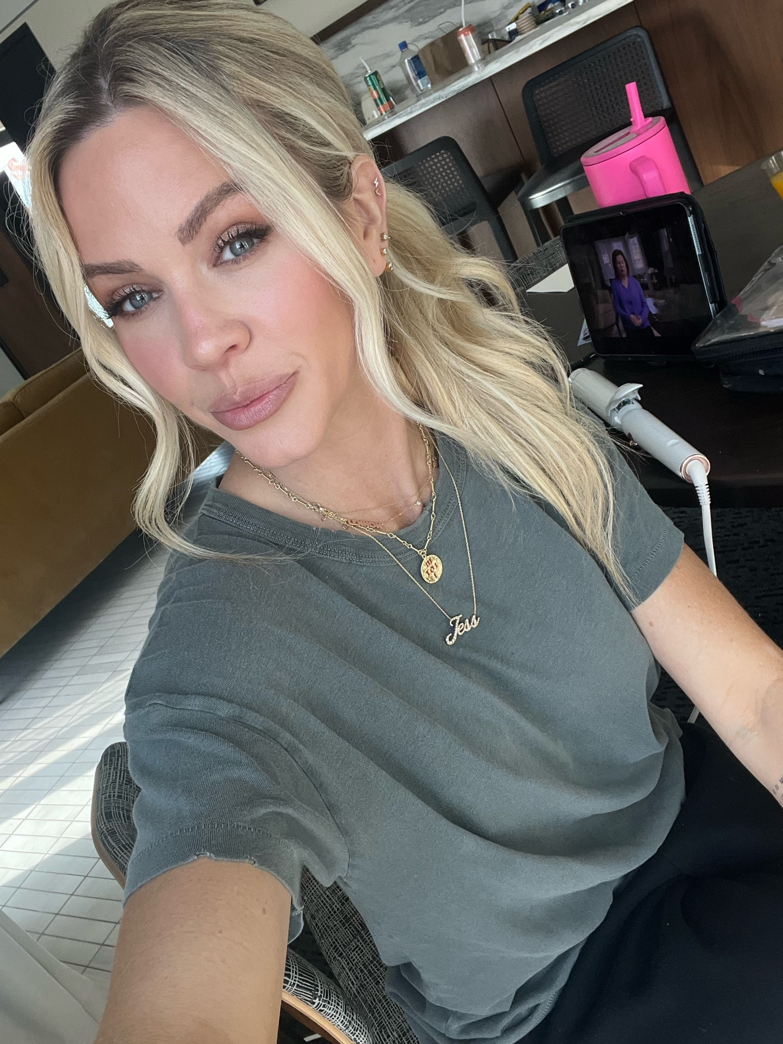 In this photo my hair was dirty.. here is dry shampoo and the best texture spray and they have 30% off orders $75 40% off orders over $150 and 50% over $225 ! No code needed!!!! Discount at checkout 

#LTKbeauty #LTKfindsunder100 #LTKsalealert