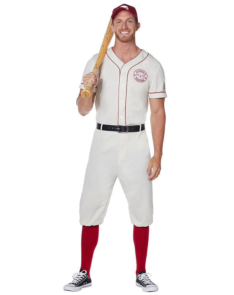 Spirit Halloween A League of Their Own Adult Jimmy Costume | Officially Licensed | Baseball Unifo... | Amazon (US)