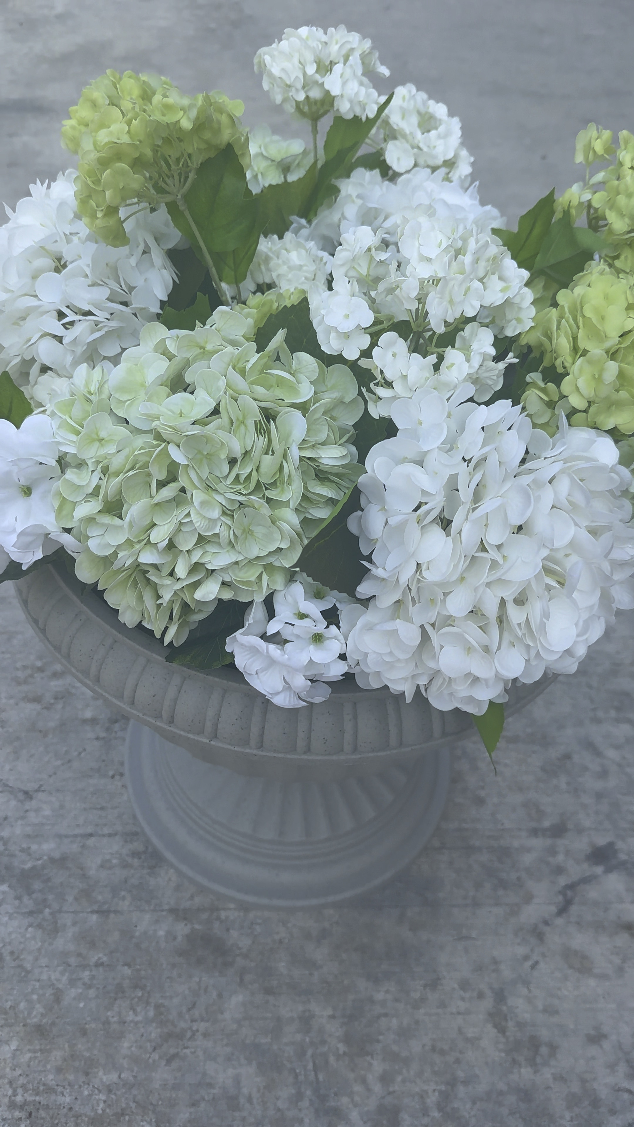 These Faux Hydrangeas from Amazon are my FAVORITE find!! I’m so picky when it comes to using faux florals… and these pass the real test! Smaller stems on discount! The urn is from Amazon as well! 

#LTKHome #LTKSaleAlert #LTKSeasonal
