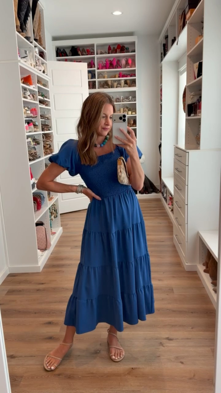 In a small dress, necklace, sandals and accessories - fits tts.

#LTKootd #LTKgrwm #LTKSeasonal