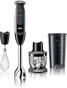 Braun MQ5025 Hand Blender Multiquick Vario, MQ5025, Black | Amazon (US)