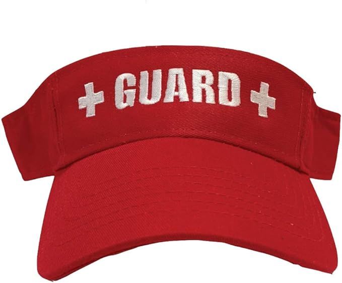 Guard Red Visor - Sun Protection Beach for Women, Men & Kids | Amazon (US)