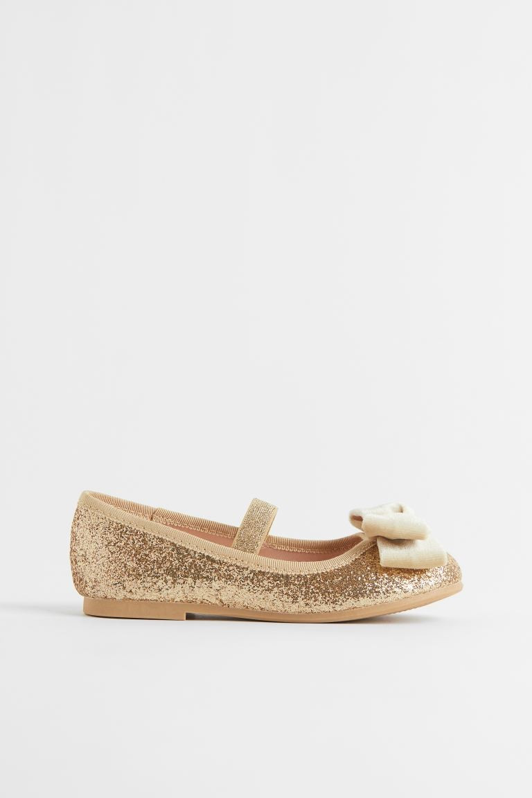 Shimmery Ballet Flats | H&M (US + CA)