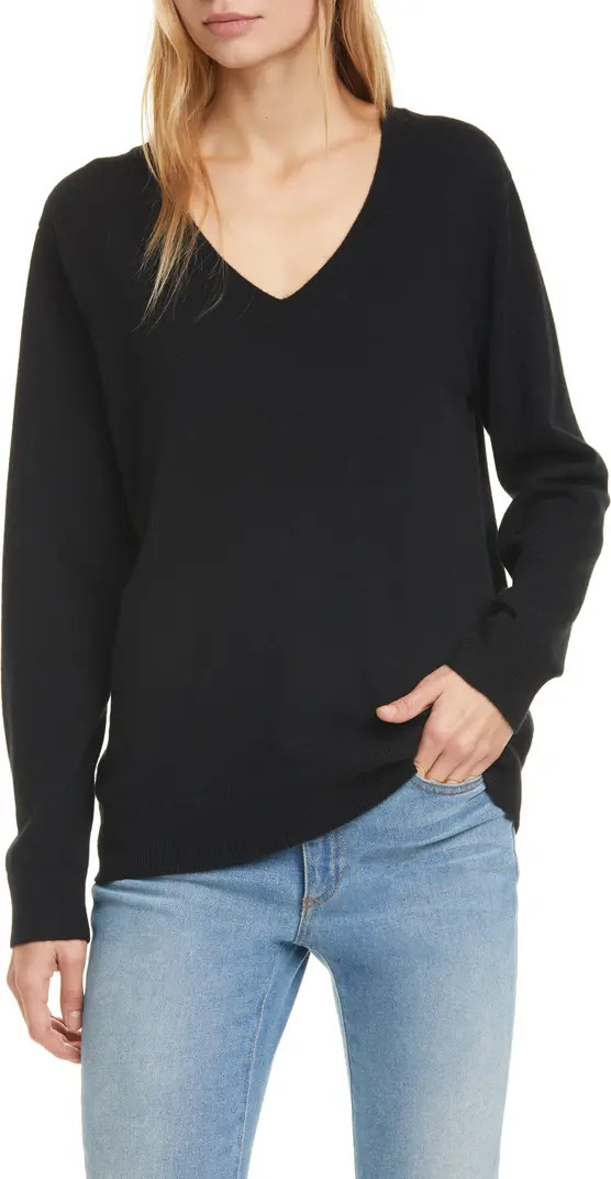 Vince Weekend V-Neck Cashmere Sweater | Nordstrom | Nordstrom
