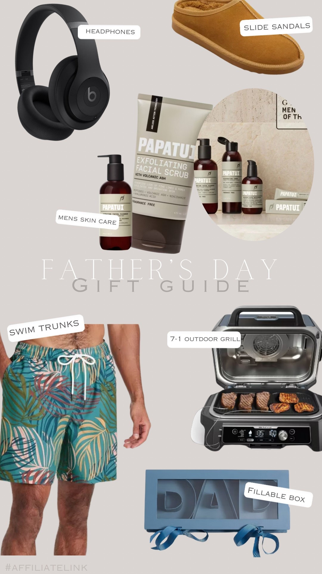 Target - Father’s Dat Gift Guide! 


Men’s skin care, 7-1 outdoor grill, swim trunks, men’s swimsuit, Beats headphones, men’s slippers, dad fillable gift box, men’s coffee mug, dads day gifts, gifts for him 



#target #targetfinds 

#LTKMens #LTKGiftGuide #LTKSaleAlert