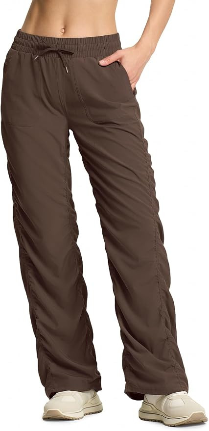 Yogipace Women's Petite/Regular/Tall Lightweight Straight Leg Dance & Studio Pants, Wrinkle-Resis... | Amazon (US)