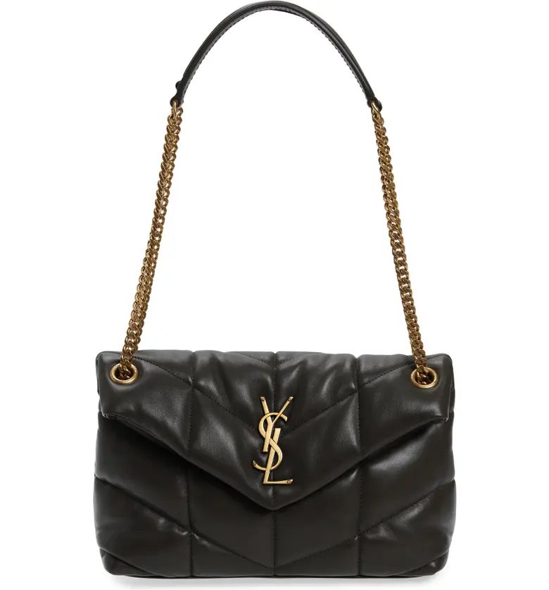 Saint Laurent Small Loulou Leather Puffer Bag | Nordstrom | Nordstrom