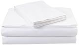 TEMPUR-Pima Cotton White Sheet Set, King | Amazon (US)