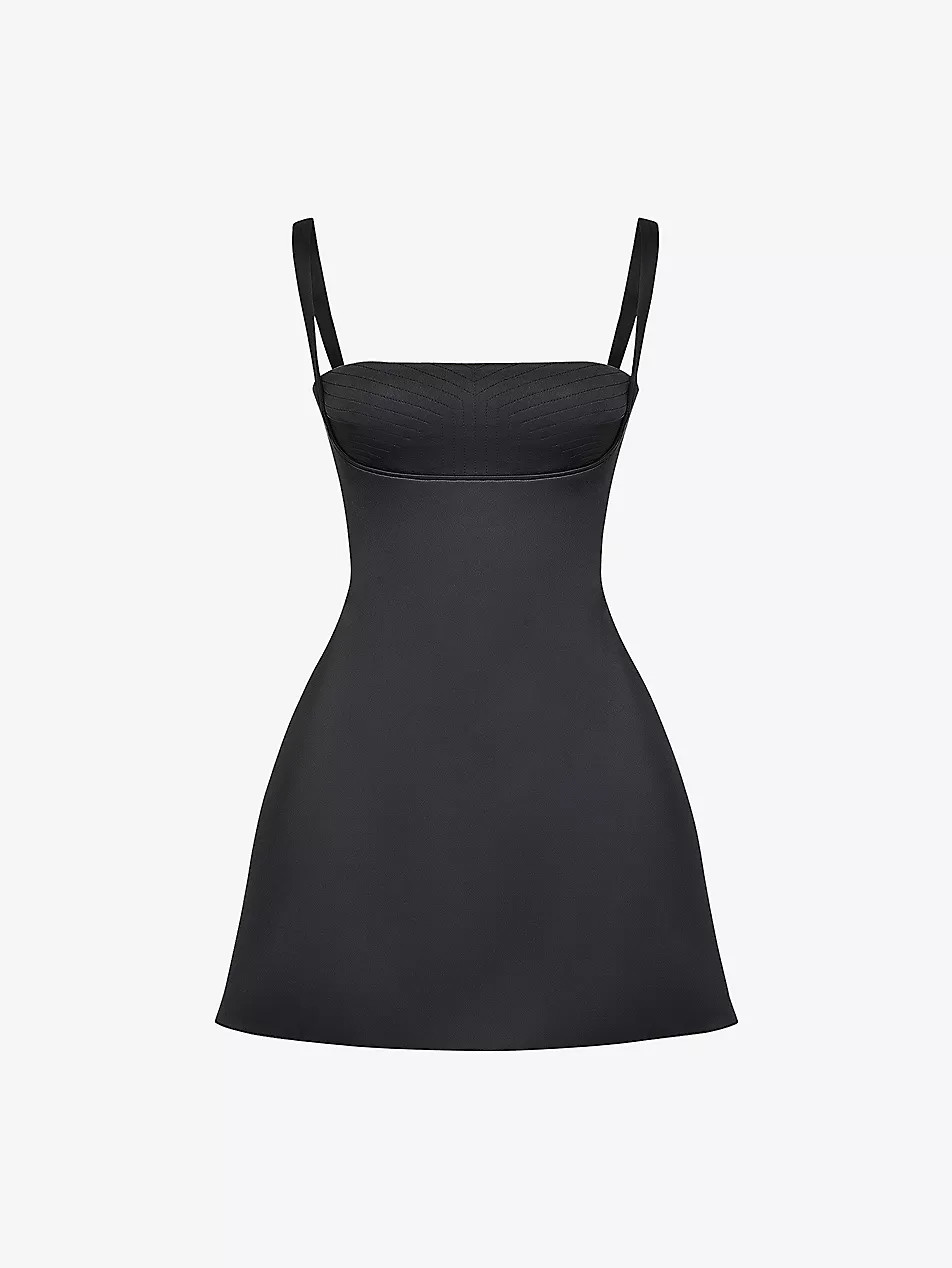 Kara stretch-woven mini slip dress | Selfridges