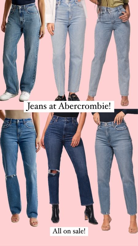 Jeans at Abercrombie on sale! All styles are so flattering



#LTKsalealert #LTKfindsunder100 #LTKSpringSale