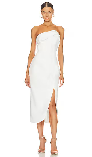 ELLIATT Agatha Dress in Ivory. - size L | Revolve Clothing (Global)
