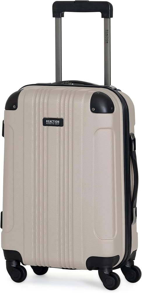 Kenneth Cole REACTION Bounds Lightweight Hardshell 4-Wheel Spinner Luggage, Mushroom, 20-Inch Car... | Amazon (US)