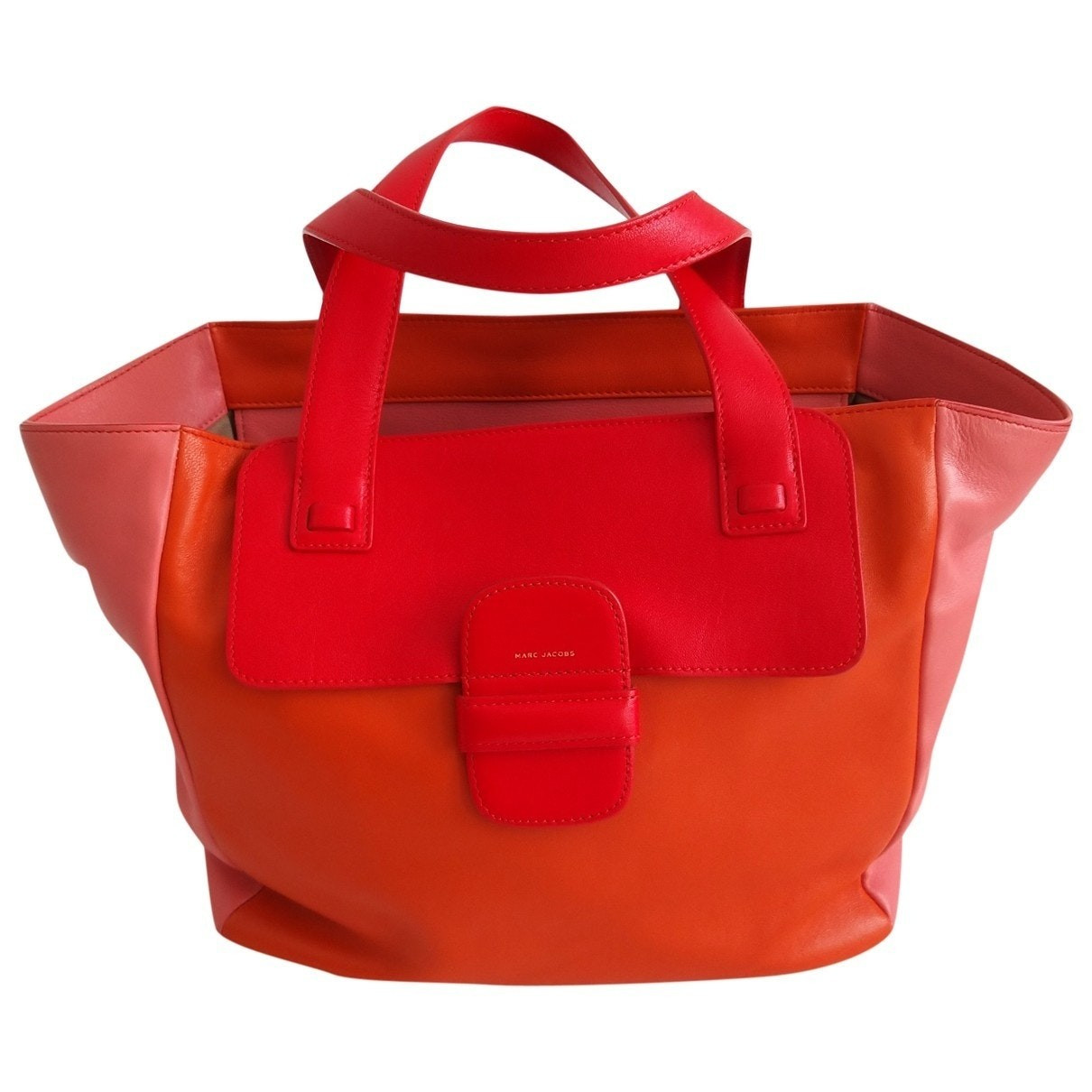 Marc Jacobs Red Leather handbag for Women | Vestiaire Collective (Global)