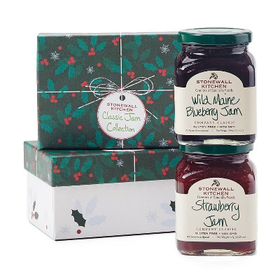 Stonewall Kitchen Holiday Classic Jams Collection Gift Set - 2.9lbs/2pc | Target