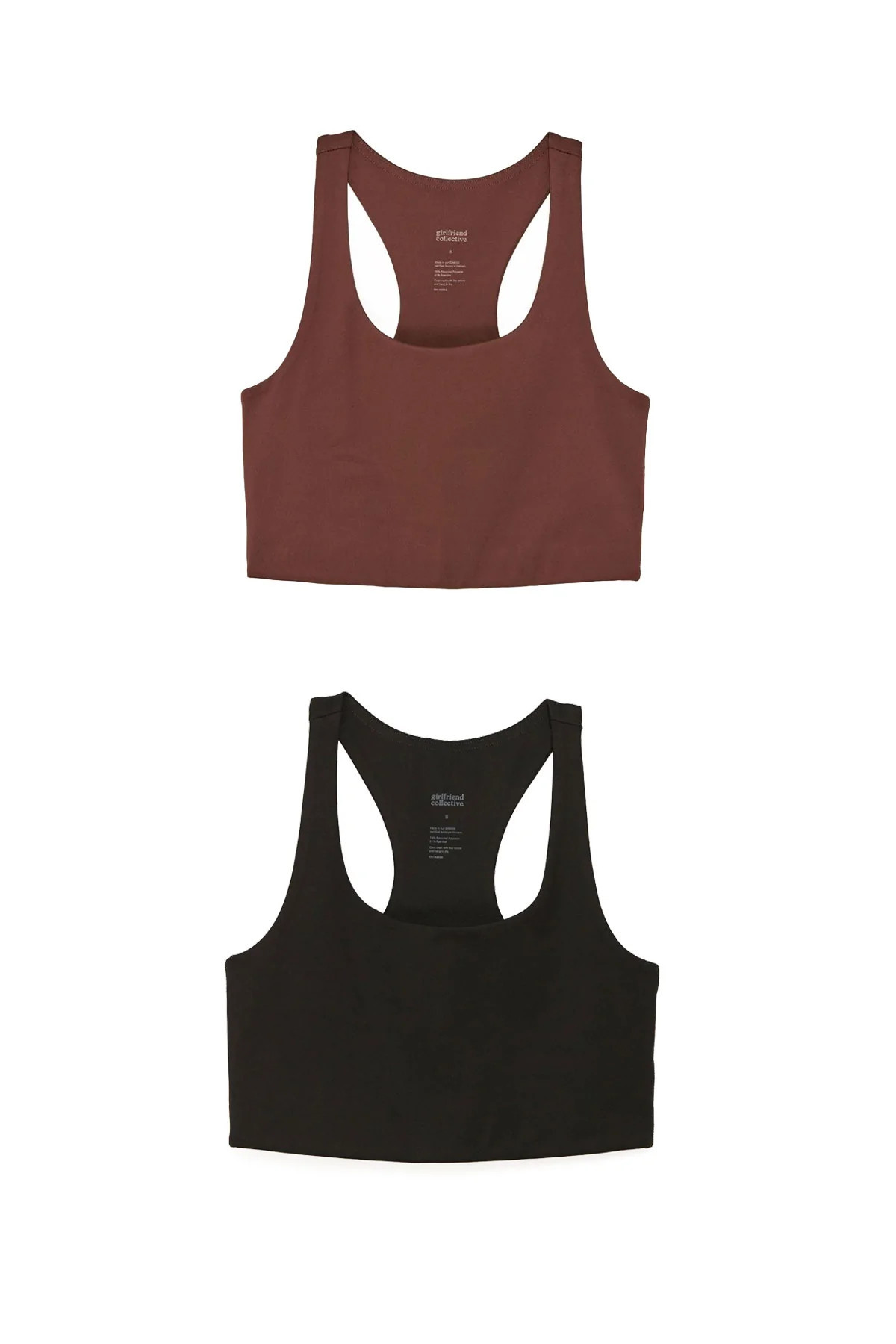 The Paloma Racerback Bra 2-Pack — Girlfriend Collective | Girlfriend Collective