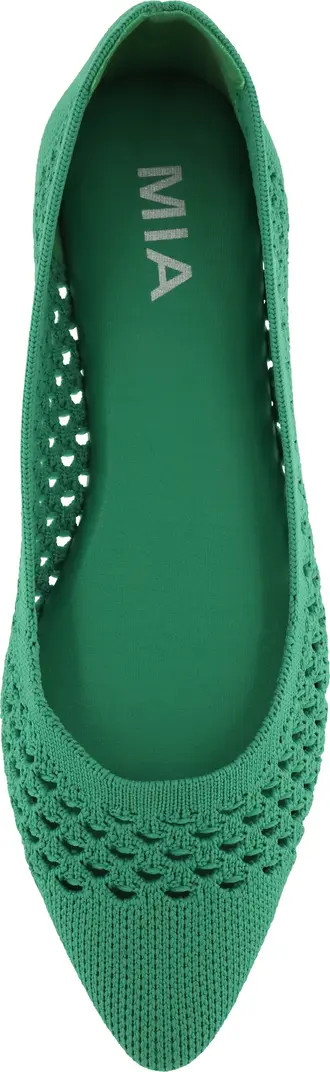 Lovi Knit Pointed Toe Flat (Women) | Nordstrom