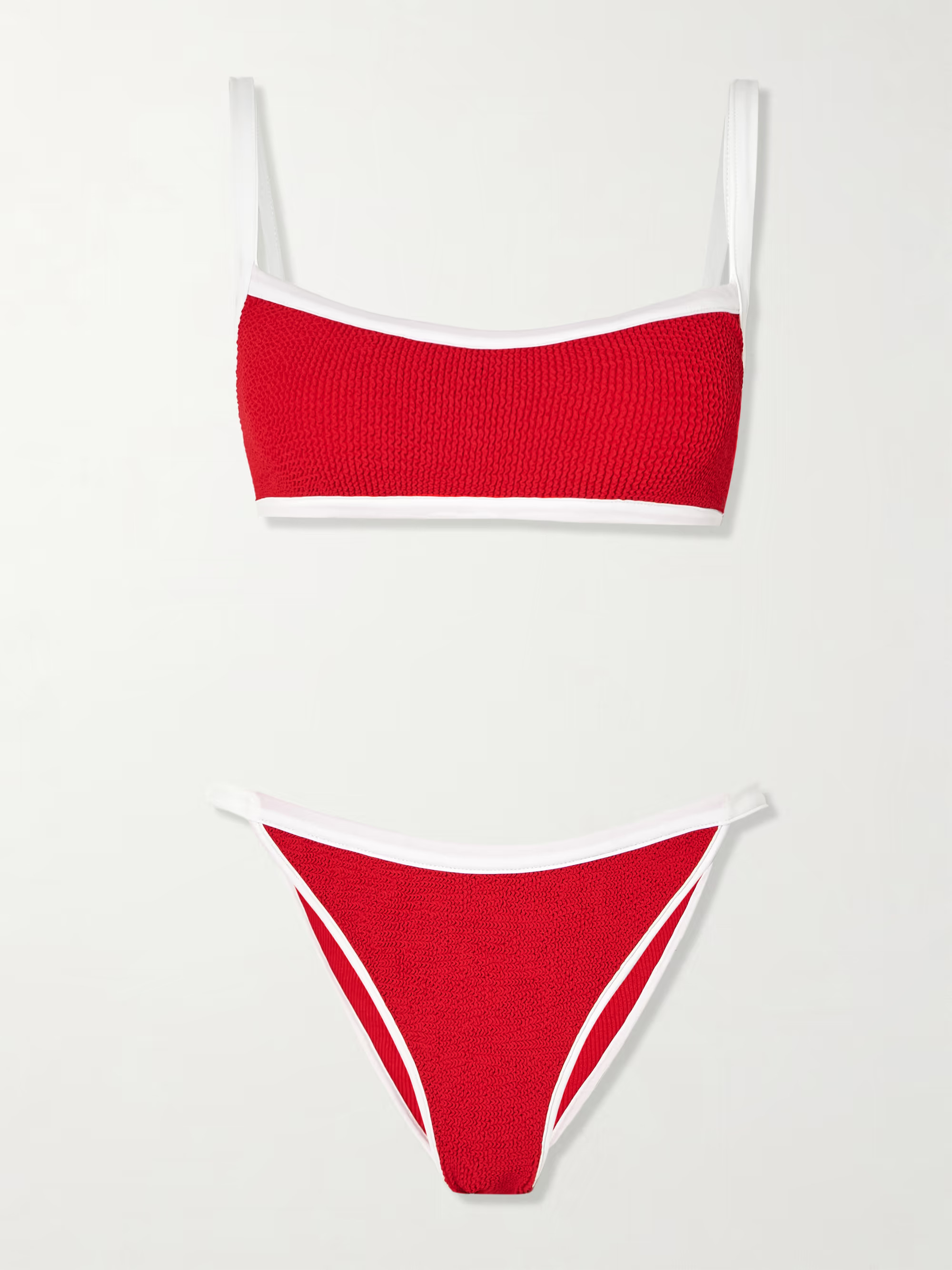 Tyler seersucker bikini | NET-A-PORTER (UK & EU)