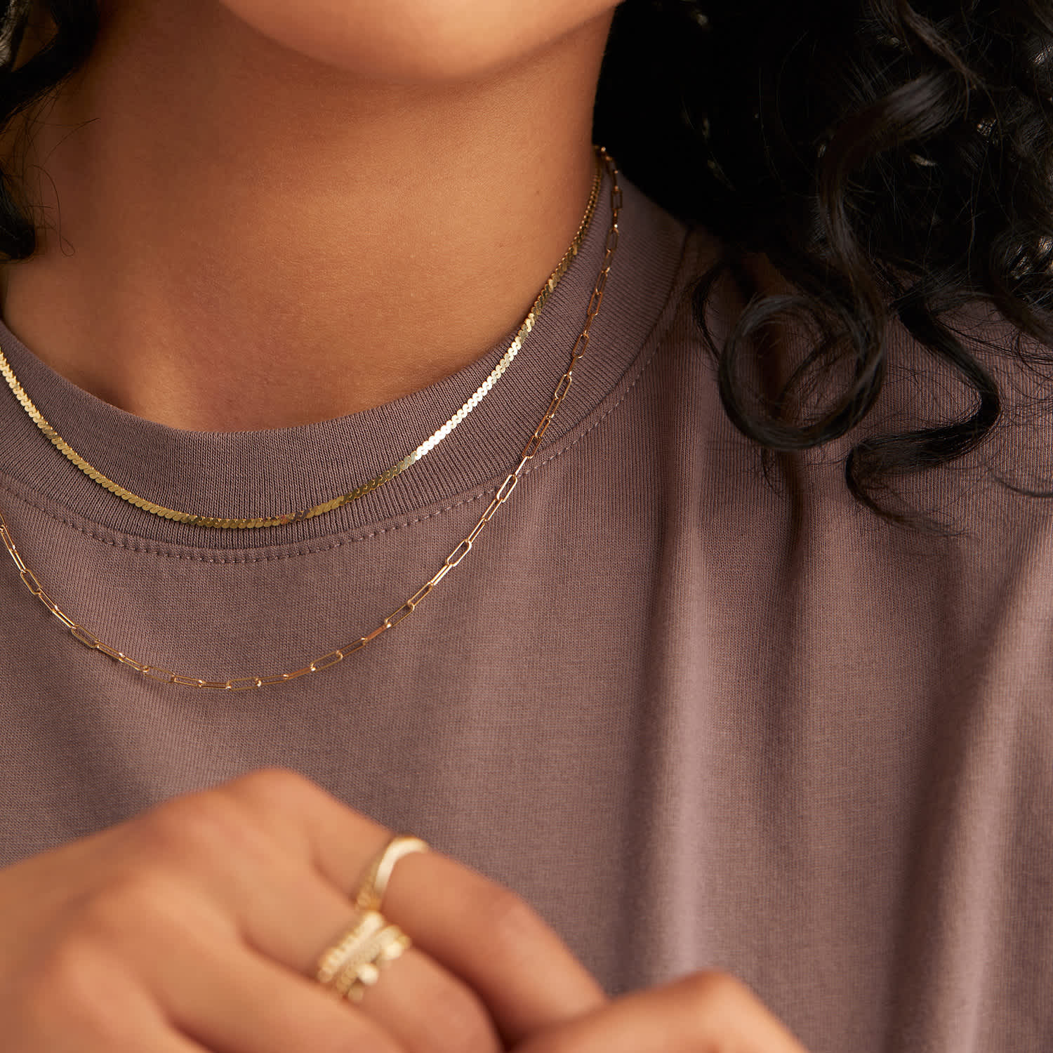 Serpentine Chain Necklace | Mejuri (Global)