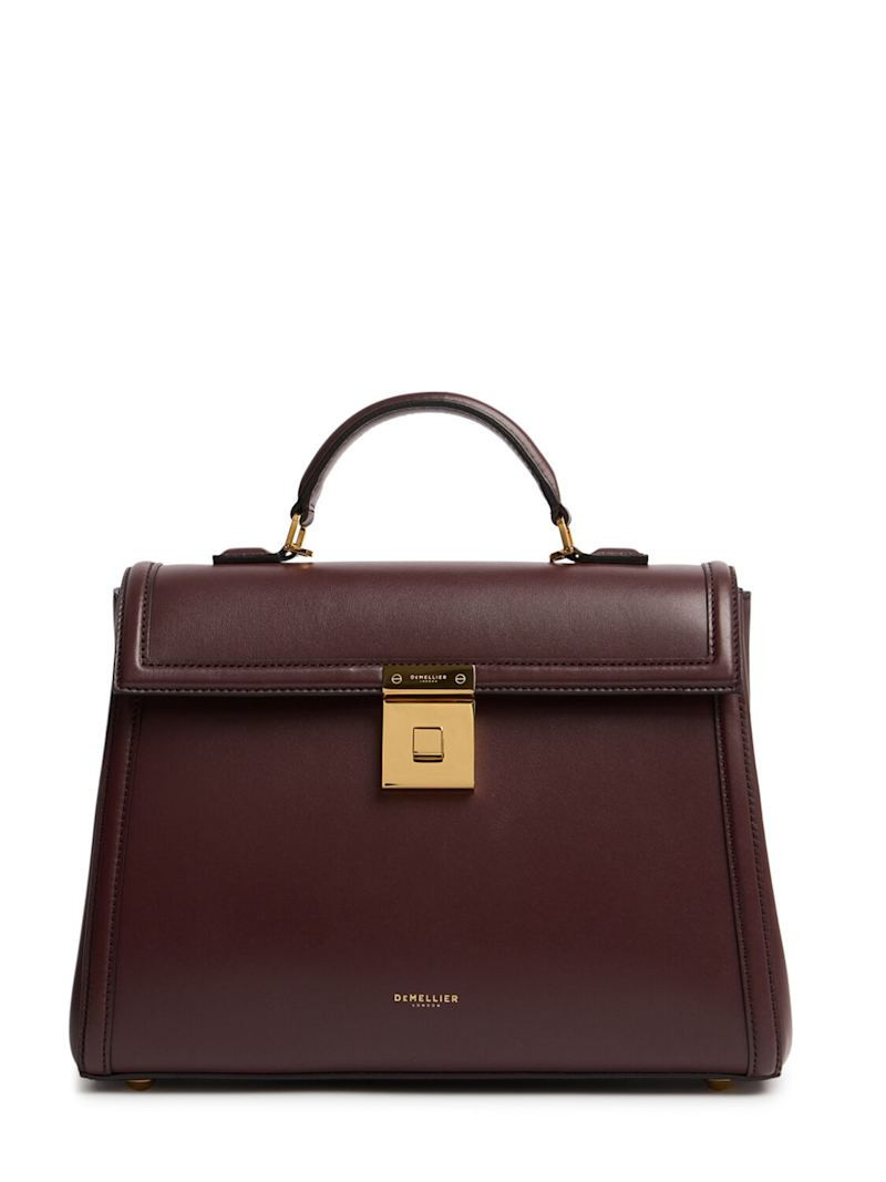 Midi Paris smooth leather top handle bag | Luisaviaroma