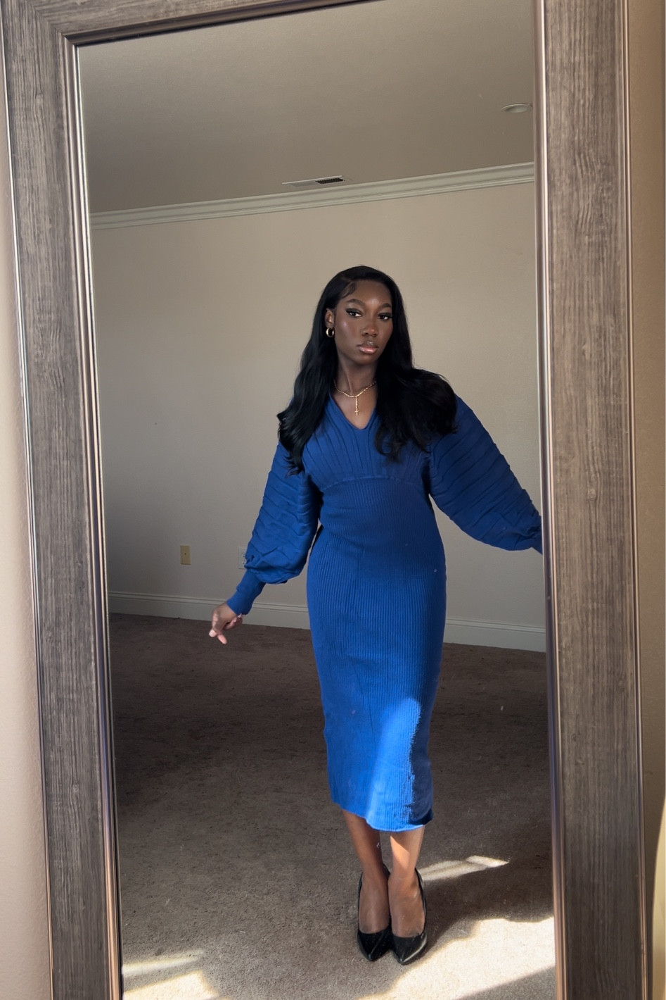 Blue batwing sleeve dress 💙

#LTKStyleTip #LTKU #LTKFindsUnder50