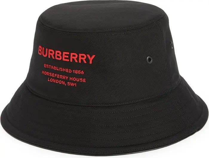 Burberry Men's Horseferry Embroidered Bucket Hat | Nordstrom | Nordstrom