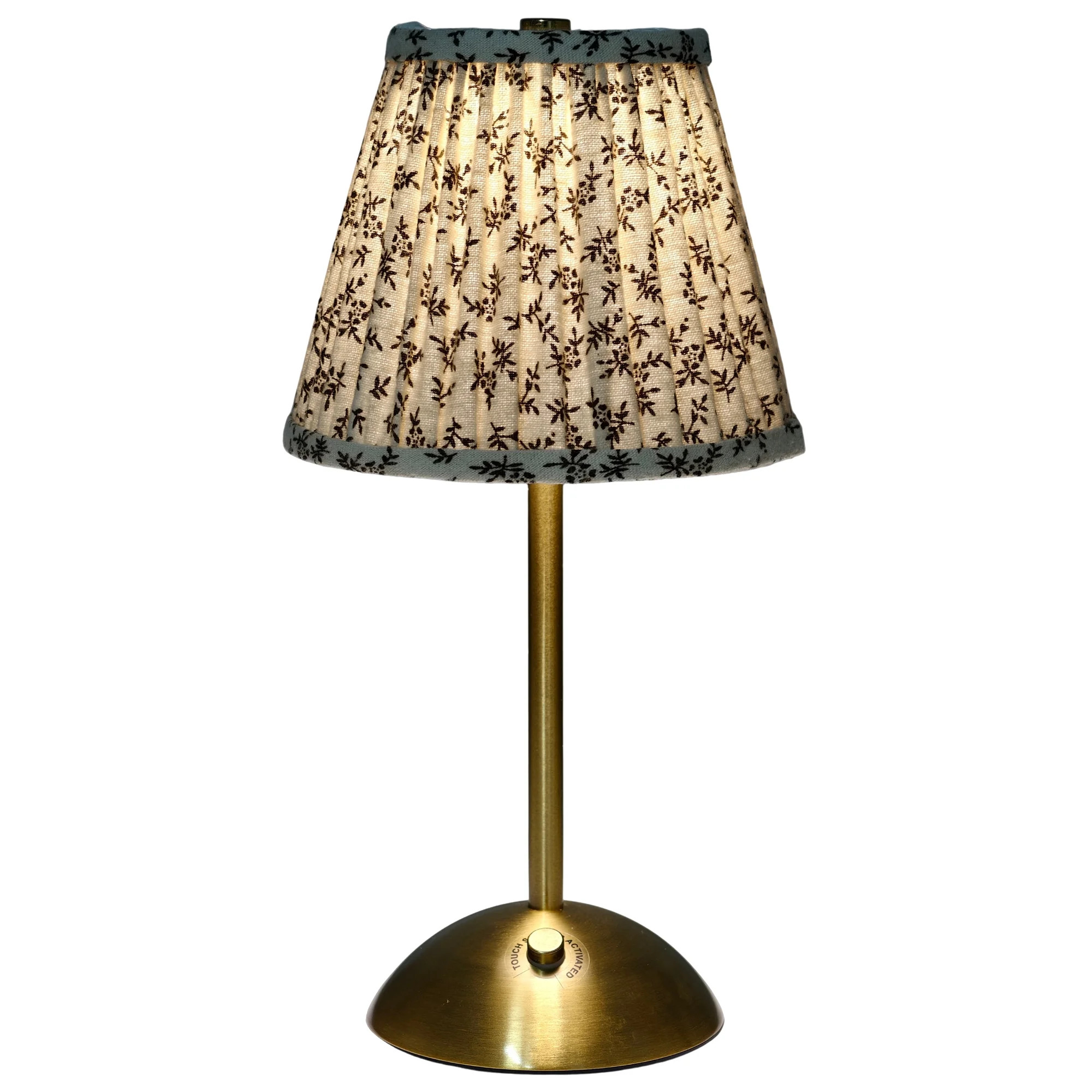 Home Decor Collection Sterling & Noble Home Cream Floral Rechargeable Table Lamp | Walmart (US)