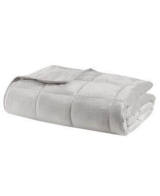 Sleep Philosophy Mink to Microfiber Weighted Blanket  & Reviews - Blankets & Throws - Bed & Bath ... | Macys (US)
