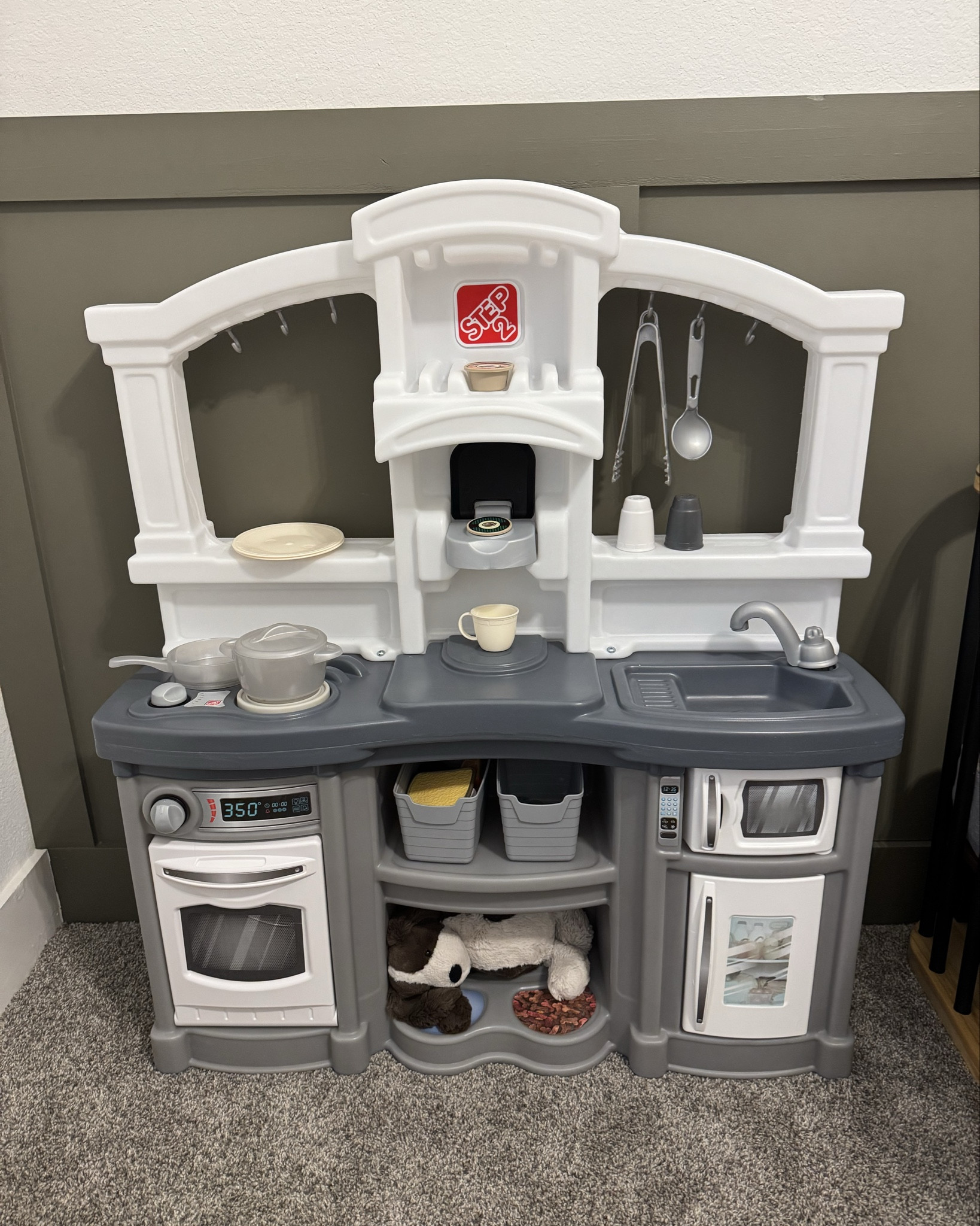 Kids kitchen and accessories! Our son is obsessed with it and the pot and frying pan make noises 

#LTKKids #LTKHome #LTKBaby