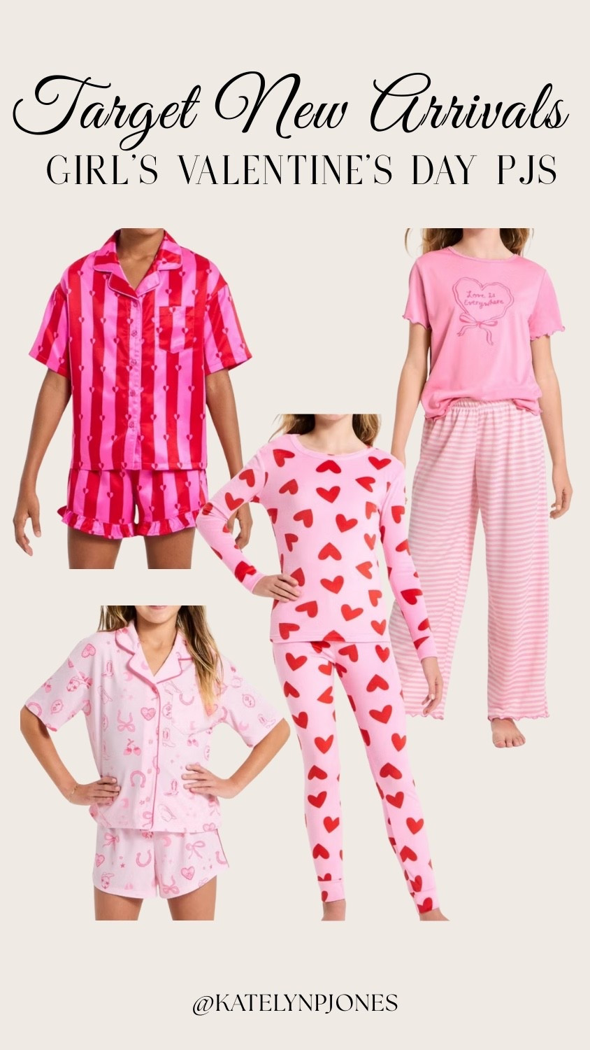 Target Valentine’s PJs 💗💘 Sharing all my favorite Valentine’s pajamas for girls from Target 💕 

#LTKKids #LTKootd #LTKValentine