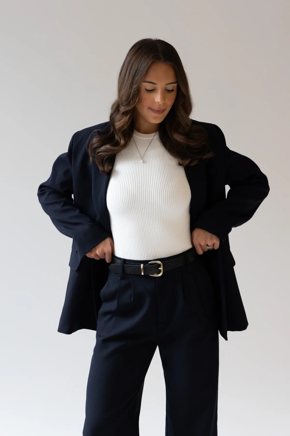 Short-sleeve knit top | Good Basics Club