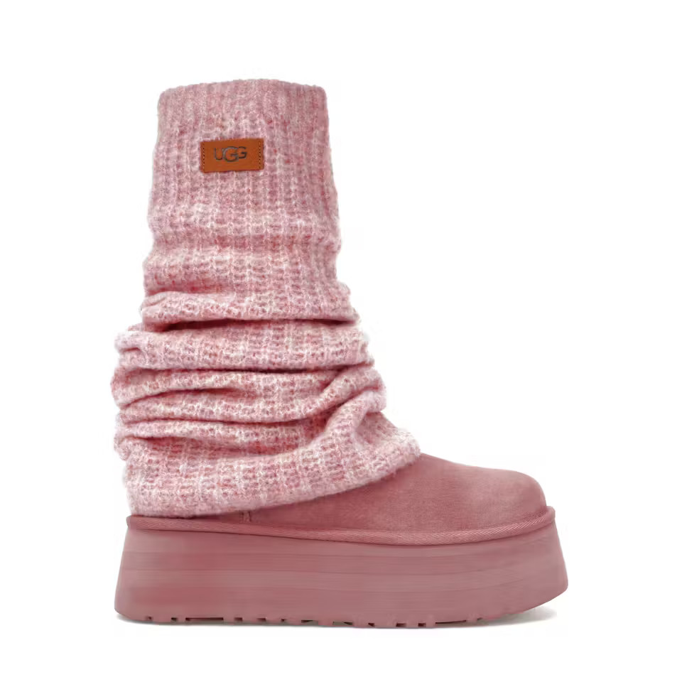 UGG Classic Mini Dipper Legwarmer BootPink Dawn (Women's) | StockX