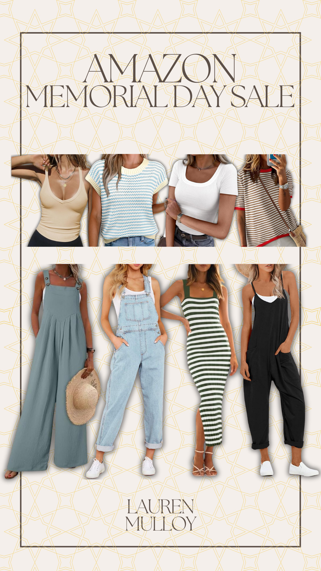 Amazon Memorial Day Sale Fashion finds!!

summer fashion, jumpsuit, casual outfit, tank top, tshirt, loungewear, vacation outfit, overalls, sale alert, watchnow, lu mulloy, lauren mulloy 

 

#LTKSaleAlert #LTKFindsUnder100 #LTKStyleTip