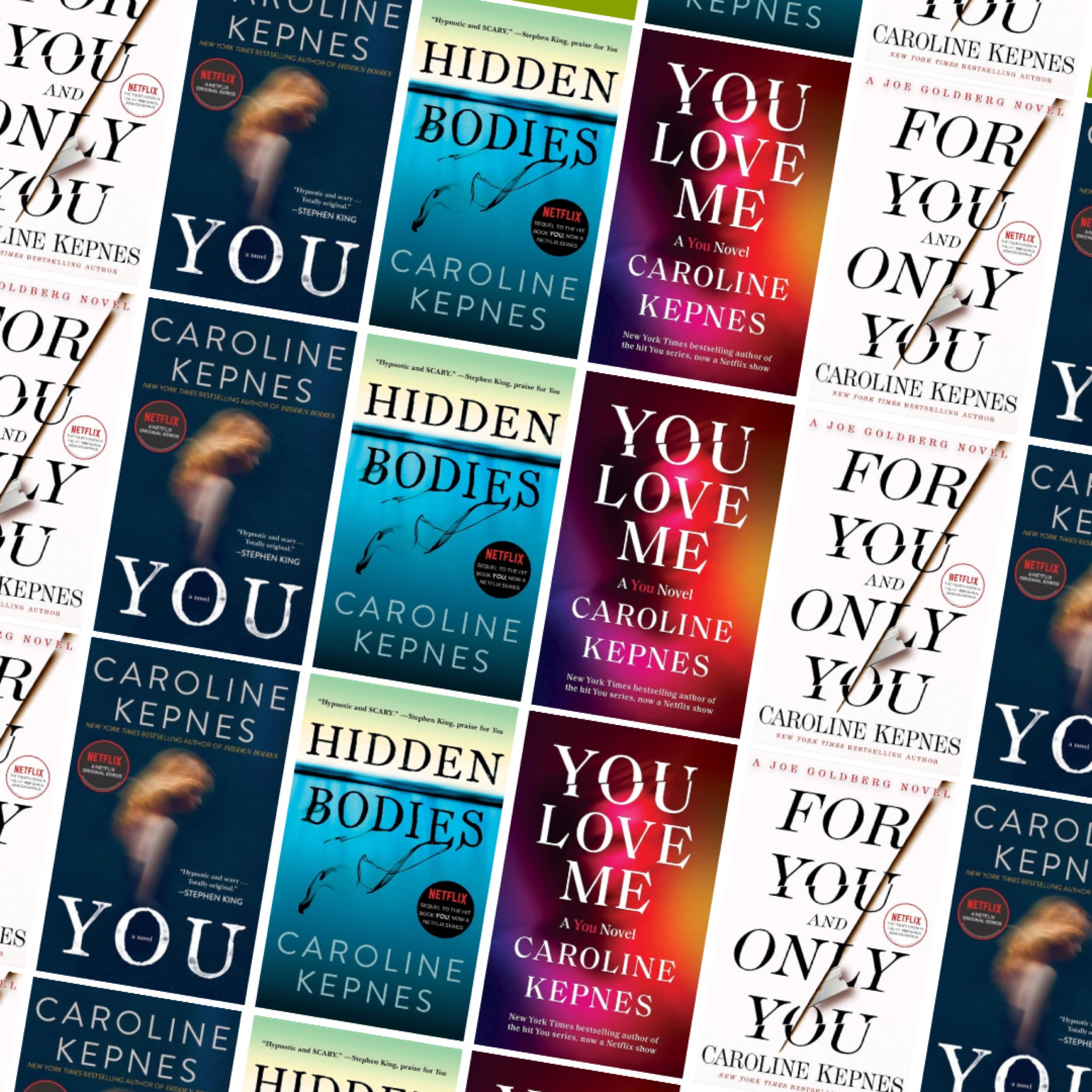 ⤹ 𝙩𝙝𝙚 𝙔𝙤𝙪 𝙨𝙚𝙧𝙞𝙚𝙨 𝙗𝙮 𝘾𝙖𝙧𝙤𝙡𝙞𝙣𝙚 𝙆𝙚𝙥𝙣𝙚𝙨
Years before the hit tv show You was put on Netflix, I sat glued to my Kindle for days reading You and Hidden Bodies. I’m not sure how the series came to be on my radar back then, but I knew by the third chapter of the first book, You would hold a special spot on my favorites list. 

I equate the comfort of reading about my favorite hopeless romantic and serial killer Joe Goldberg to the same familiar feeling I have when rewatching my comfort shows. If Ms. Kepnes writes a book in Joe Goldberg’s world, I will read it.

Do I know that Joe is always going to love someone… perhaps to death? Yes. Do I know this man will always be a love bomber stuck in limerence until he’s not? Also, yes. But it is my guilty pleasure. The formula checks all of my boxes.

I was hesitant to watch the show when it came out because I’m usually too critical on adaptations to enjoy them. Not this one. I loved seeing the characters come to life. The show doesn’t closely follow the books, but several of the same characters are used. The books and show are different enough that it’s like getting a picture of what could happen for Joe in an alternate universe. I say this to say that if you’ve watched the show and loved it, you should still check these books out. I dare say you’d enjoy them more knowing how things might’ve been for the ultimate lover of love, Joe.

𝙔𝙤𝙪
📈 𝙤𝙫𝙚𝙧𝙖𝙡𝙡 𝙧𝙖𝙩𝙞𝙣𝙜: ★★★★★
🎧 𝙖𝙪𝙙𝙞𝙤𝙗𝙤𝙤𝙠: 11 hrs 5 min
📚 𝙥𝙖𝙜𝙚𝙨: 464

𝙃𝙞𝙙𝙙𝙚𝙣 𝘽𝙤𝙙𝙞𝙚𝙨
📈 𝙤𝙫𝙚𝙧𝙖𝙡𝙡 𝙧𝙖𝙩𝙞𝙣𝙜: ★★★★★
🎧 𝙖𝙪𝙙𝙞𝙤𝙗𝙤𝙤𝙠: 13 hrs 3 min
📚 𝙥𝙖𝙜𝙚𝙨: 448

𝙔𝙤𝙪 𝙇𝙤𝙫𝙚 𝙈𝙚
📈 𝙤𝙫𝙚𝙧𝙖𝙡𝙡 𝙧𝙖𝙩𝙞𝙣𝙜: ★★★★☆
🎧 𝙖𝙪𝙙𝙞𝙤𝙗𝙤𝙤𝙠: 14 hrs 49 min
📚 𝙥𝙖𝙜𝙚𝙨: 432

𝙁𝙤𝙧 𝙔𝙤𝙪 𝙖𝙣𝙙 𝙊𝙣𝙡𝙮 𝙔𝙤𝙪
📈 𝙤𝙫𝙚𝙧𝙖𝙡𝙡 𝙧𝙖𝙩𝙞𝙣𝙜: ★★★★☆
🎧 𝙖𝙪𝙙𝙞𝙤𝙗𝙤𝙤𝙠: 15 hrs 31 min
📚 𝙥𝙖𝙜𝙚𝙨: 448



#LTKFindsUnder50 #LTKItBag #LTKU