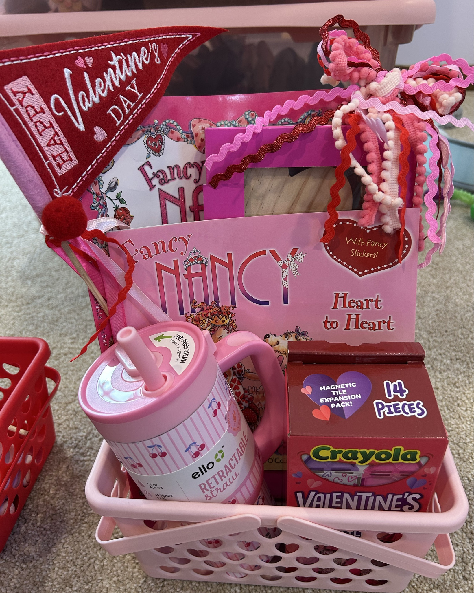 @Target @amazon Valentine’s Day basket for bay girl and toddler girl! 

#LTKBaby #LTKValentine #LTKKids