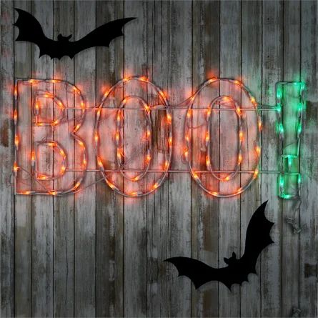 Boo! Lighted Display | Wayfair North America