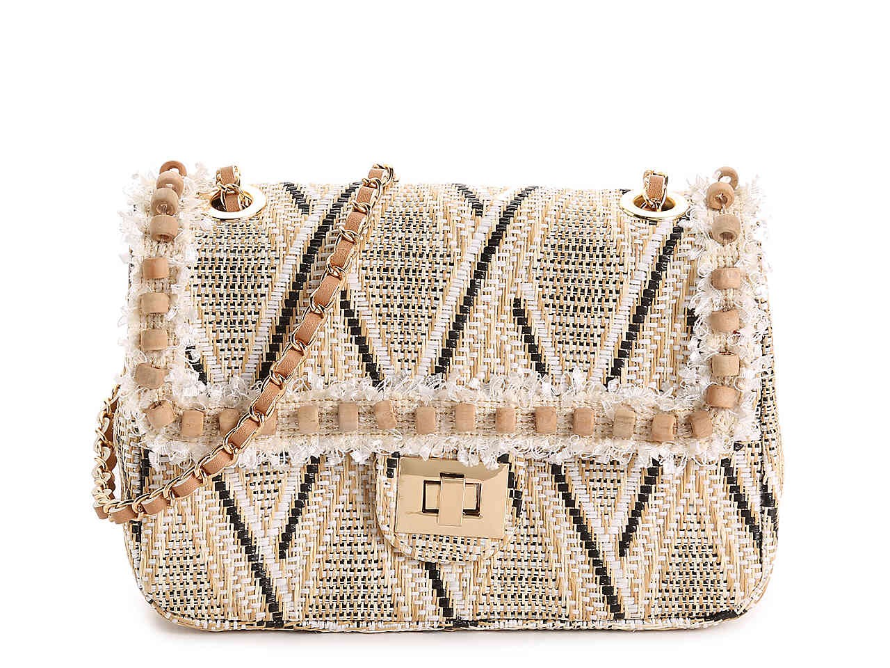 Raffia Crossbody Bag | DSW