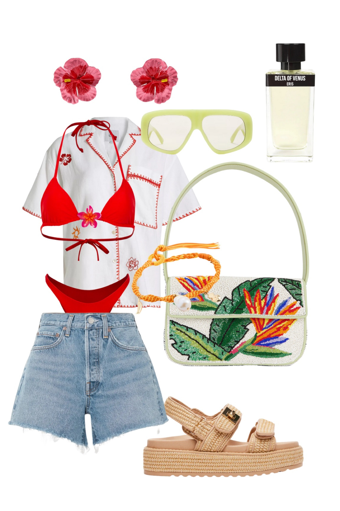 Vacation outfit inspo for a Hawaii honeymoon hike/drive #vacationoutfit 