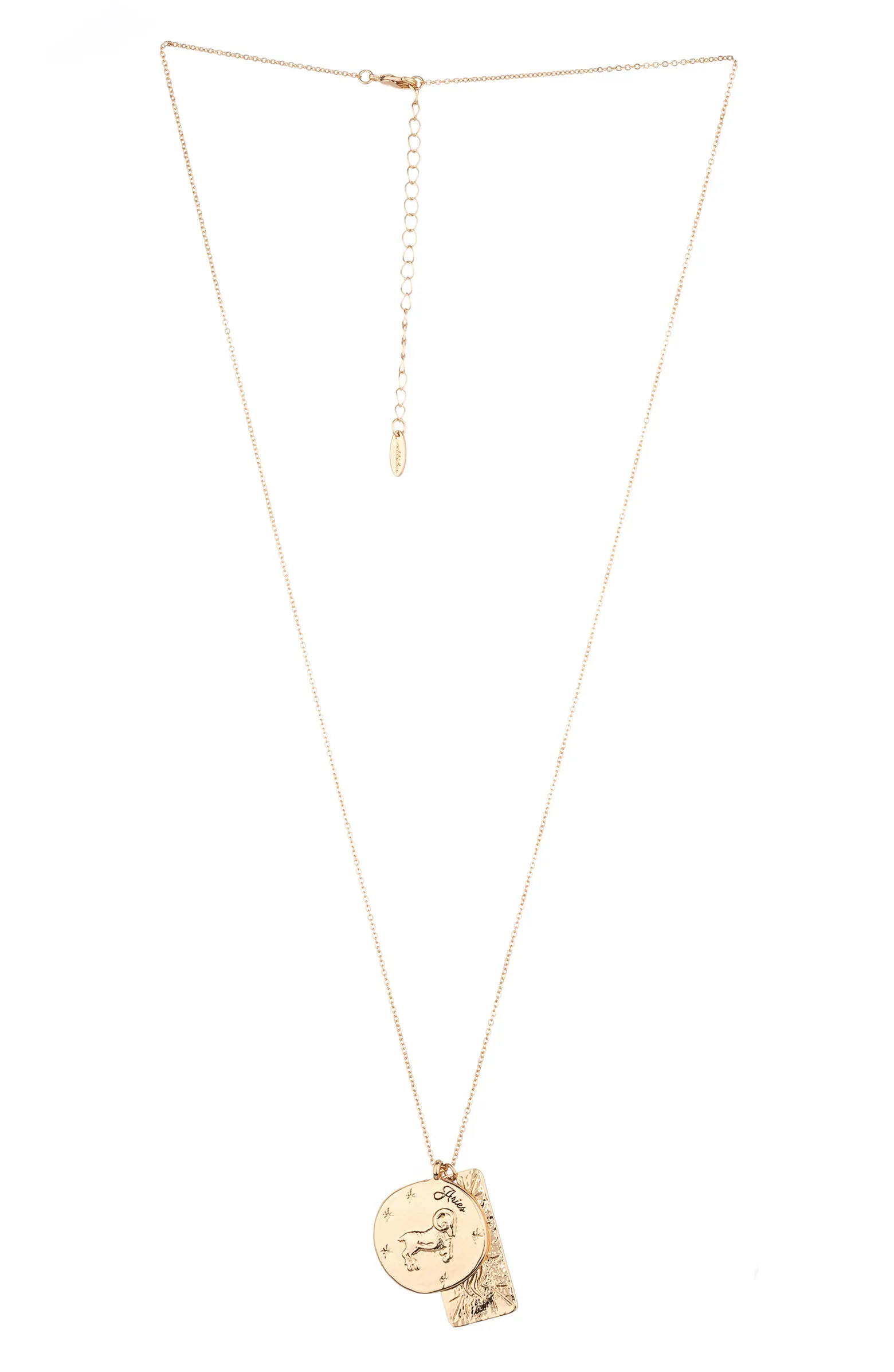 Ettika Long Zodiac Charm Necklace | Nordstrom | Nordstrom