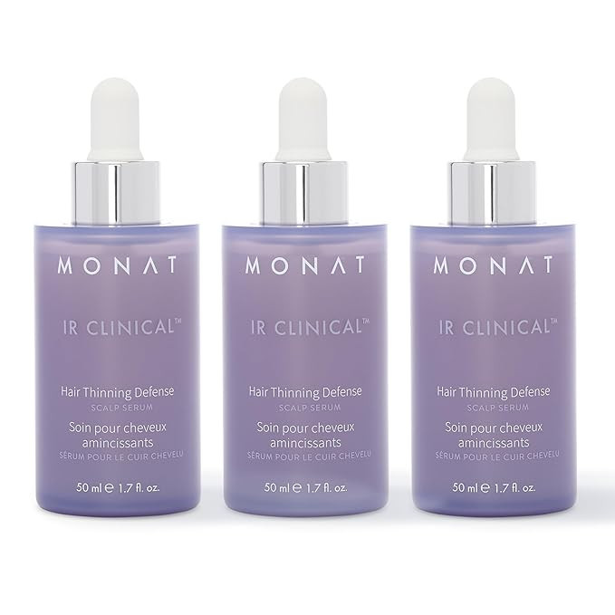 MONAT IR Clinical™ Hair Thinning Defense Serum – 3-Month Supply – Nourishes Scalp, Reduces ... | Amazon (US)